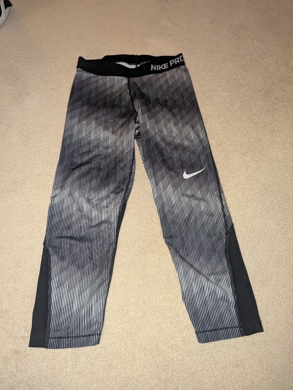 Nike Dri-fit Cropped Leggings Sz M